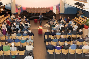 Bas Eickhout in gesprek met ruim 100 leden van PvdA-GroenLinks in Soest